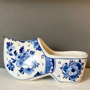 Vintage Collectible Ceramic Dutch Shoe